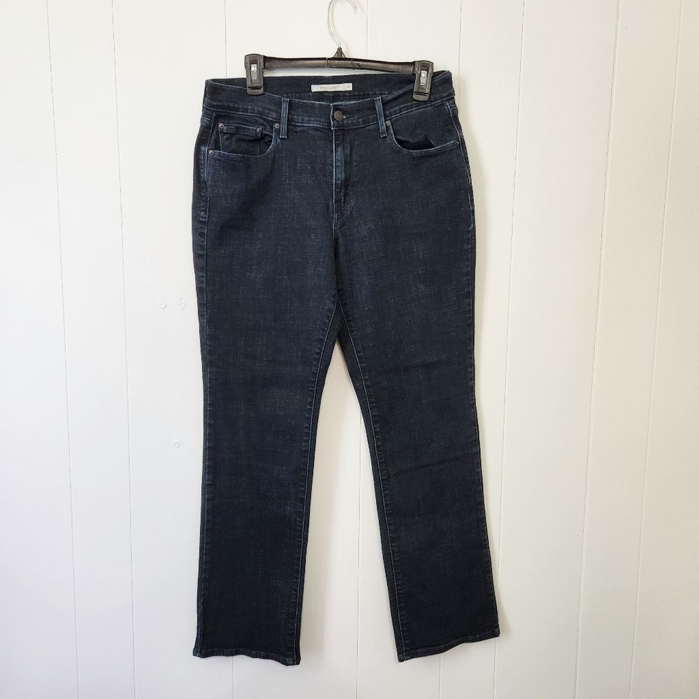 Levi's 505 Straight Dark Wash Jeans